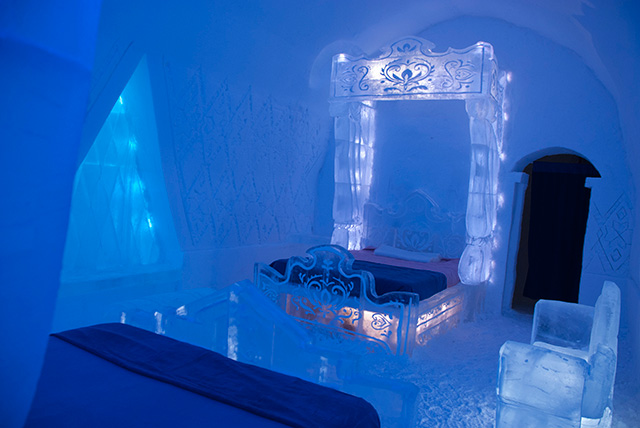 Disney-сьют в ледяном отеле Hôtel de Glace в Квебеке (фото 1)