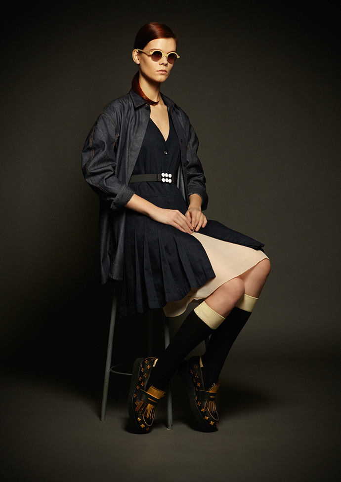 Джинсовая коллекция Marni (фото 3)