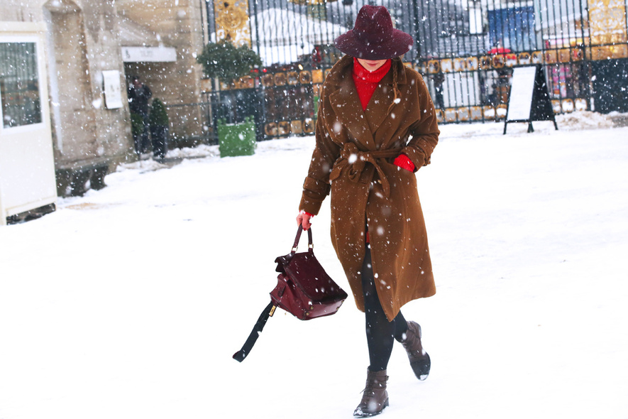 Неделя высокой моды в Париже. Streetstyle. Часть I (фото 10)