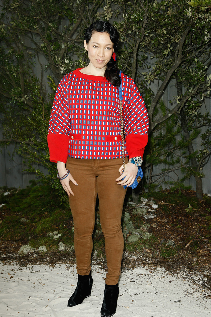 Гости показа Chanel Haute Couture в Париже (фото 14)