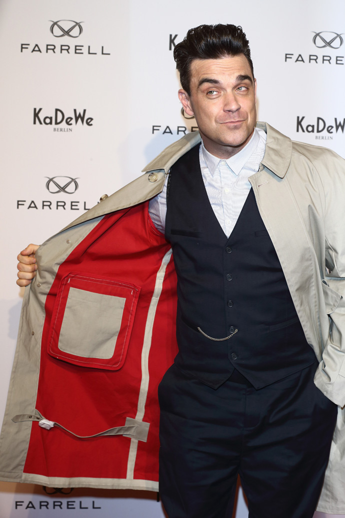 Робби Уильямс вышел из модного бизнеса (фото 1)