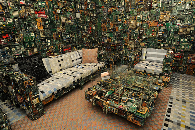 Бенджамин Роллинс Колдуэлл "Binary Room" Леди Гага организовала выставку в Нью-Йорке (фото 6)