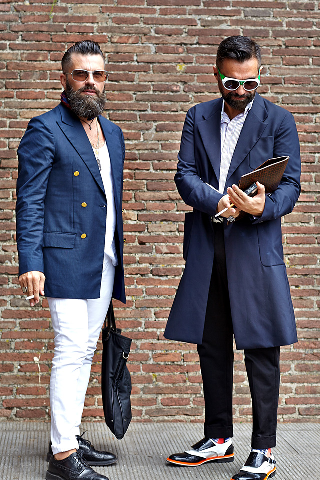 Street Style на выставке Pitti Uomo. Часть 1 (фото 3)