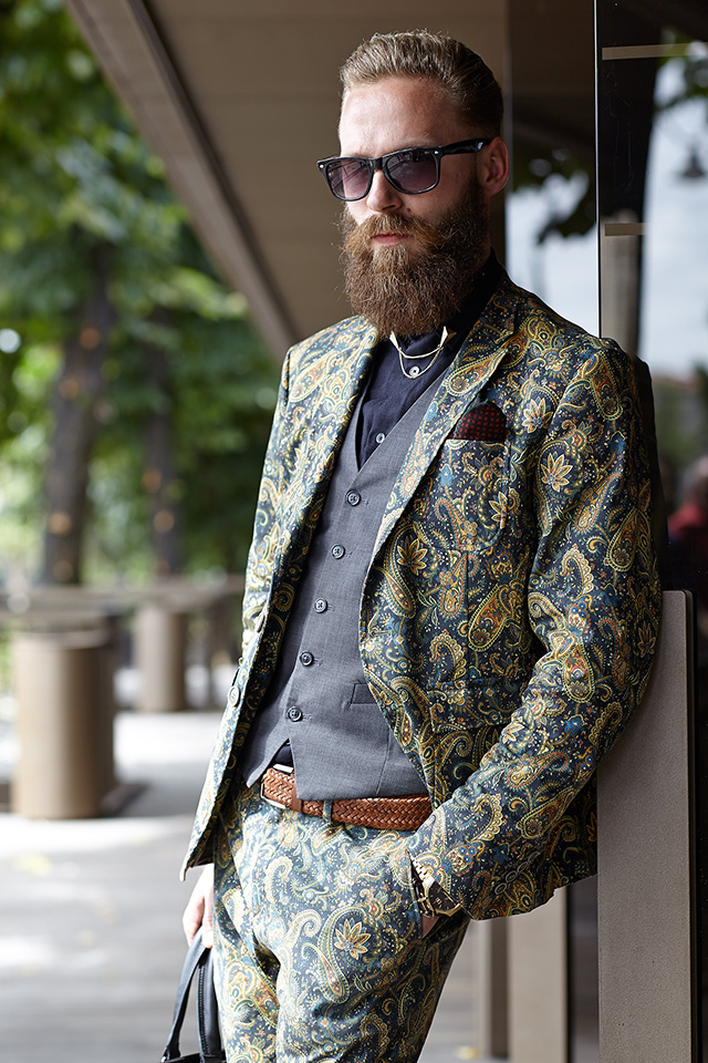 Street Style на выставке Pitti Uomo. Часть 1 (фото 4)