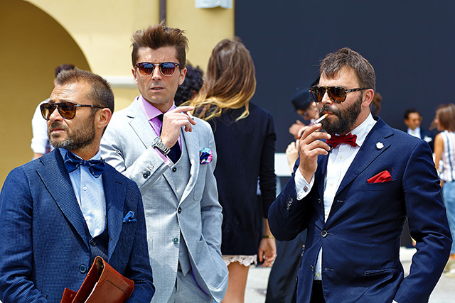 Street Style на выставке Pitti Uomo. Часть 1 (фото 1)