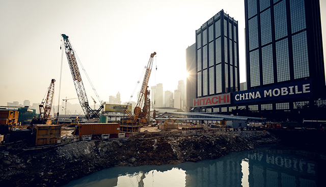 В Гонконге постоянно что-то строится, причем здания вырастают как грибы после дождя Путевые заметки: Гонконг (фото 5)