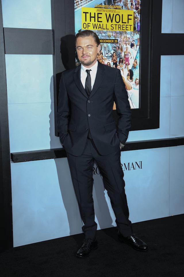 Леонардо ДиКаприо на премьере "Волка с Уолл-стрит" (фото 1)