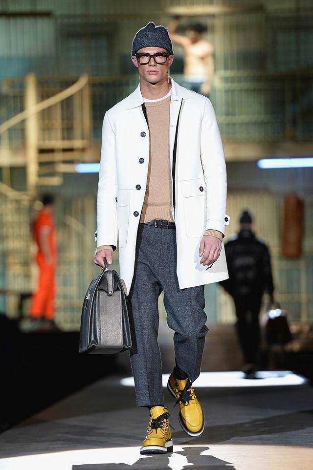 Неделя мужской моды в Милане: показ Dsquared2, осень-зима 2014 (фото 6)