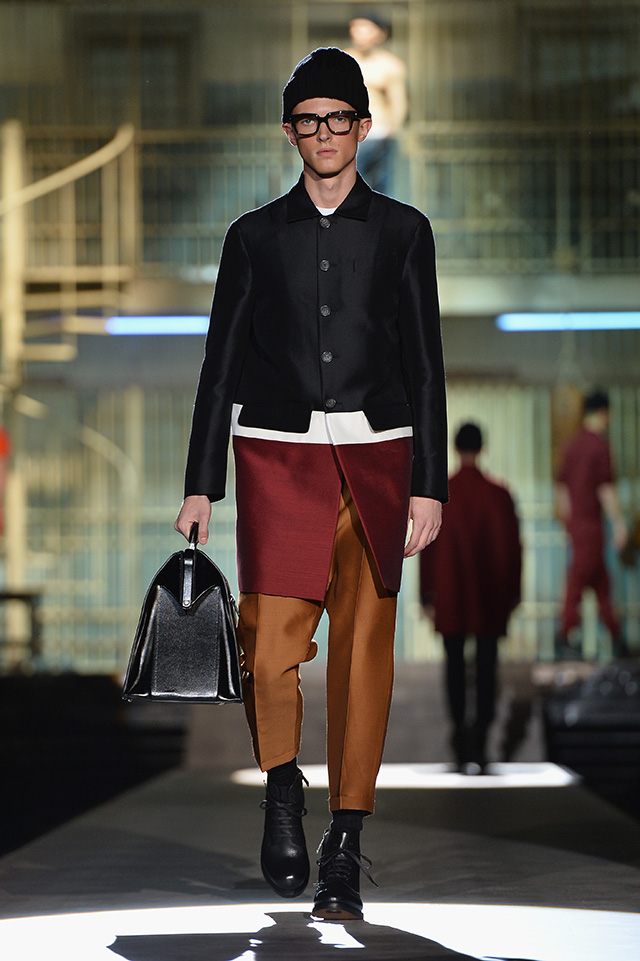 Неделя мужской моды в Милане: показ Dsquared2, осень-зима 2014 (фото 2)