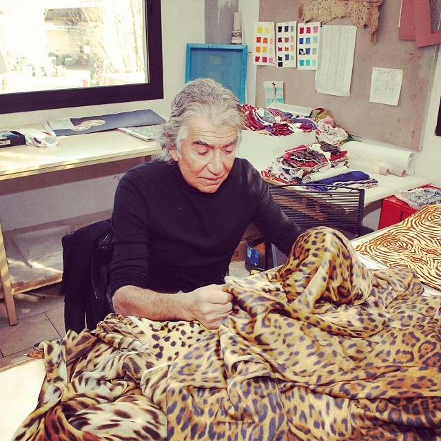 Роберто Кавалли Майклу Корсу снова досталось от Роберто Кавалли (фото 1)