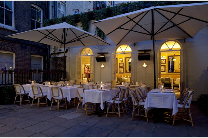 Новая точка на карте Лондона: ресторан Boulestin (фото 3)