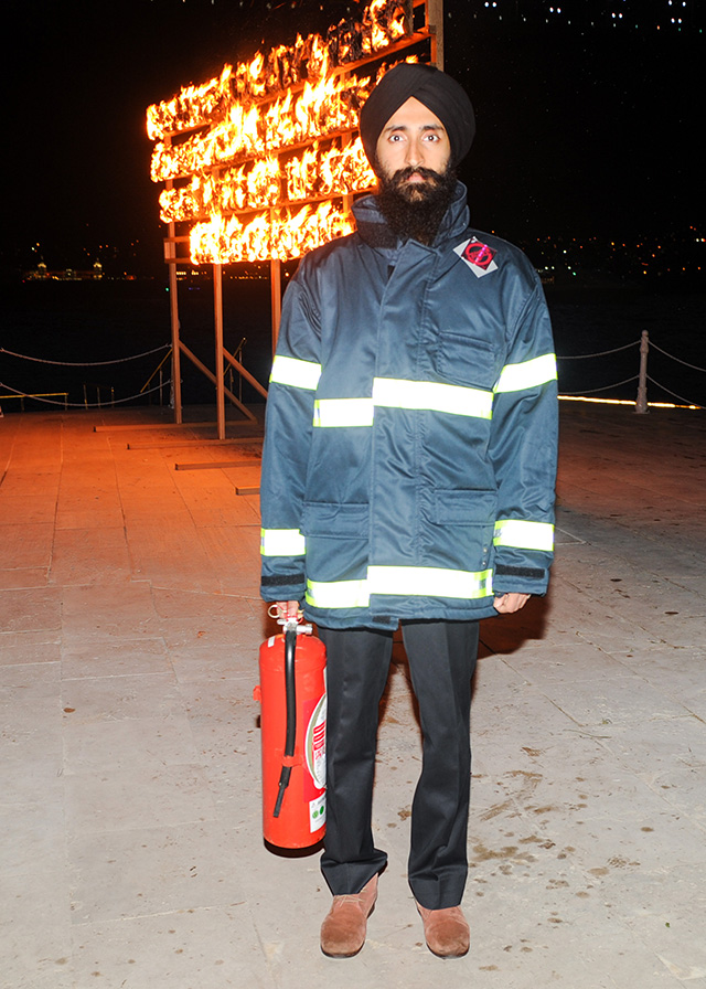 Стефано Тонки, JR и Тим Уолкер на фестивале искусств в Стамбуле (фото 9)