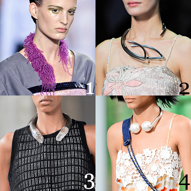На заметку: открытые ожерелья (фото 1)