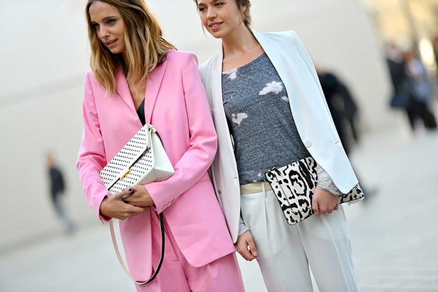 Неделя моды в Париже A/W 2014: street style. Часть II (фото 13)