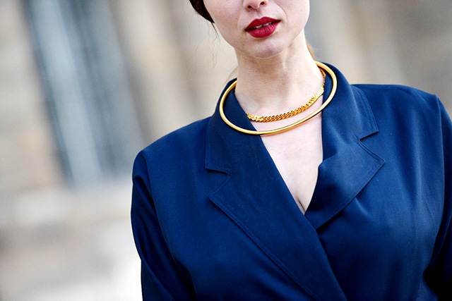 Неделя моды в Париже A/W 2014: street style. Часть II (фото 18)