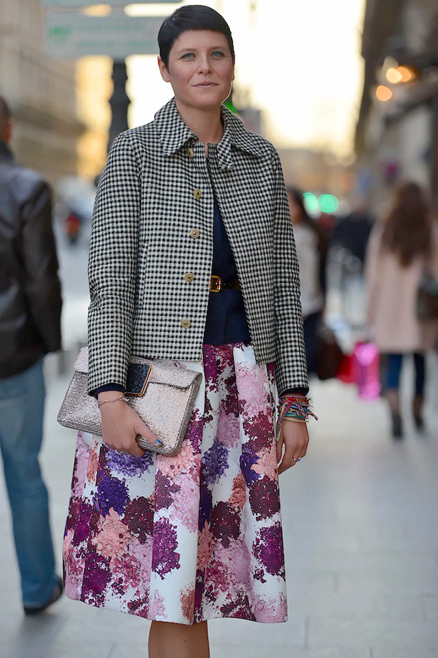 Неделя моды в Париже A/W 2014: street style. Часть II (фото 12)