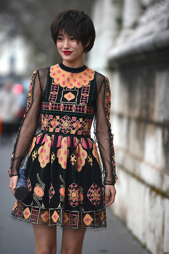 Неделя моды в Париже A/W 2014: street style. Часть II (фото 10)