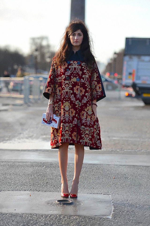 Неделя моды в Париже A/W 2014: street style. Часть II (фото 8)