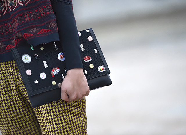 Неделя моды в Париже A/W 2014: street style. Часть II (фото 7)