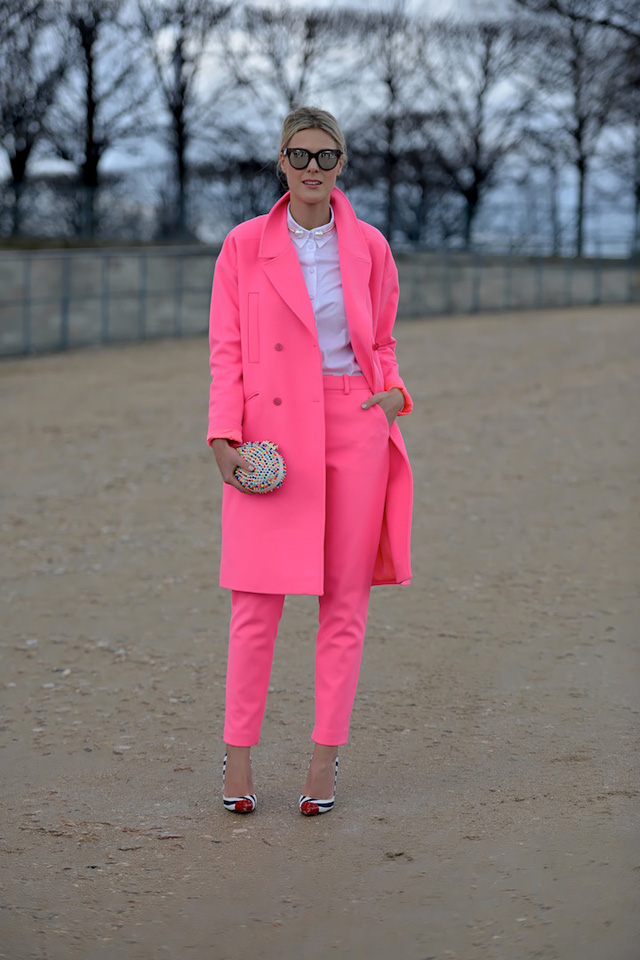 Неделя моды в Париже A/W 2014: street style. Часть IV (фото 12)