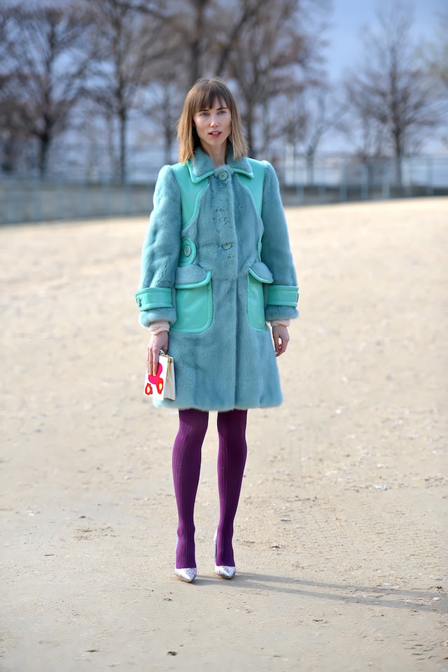 Неделя моды в Париже A/W 2014: street style. Часть IV (фото 7)