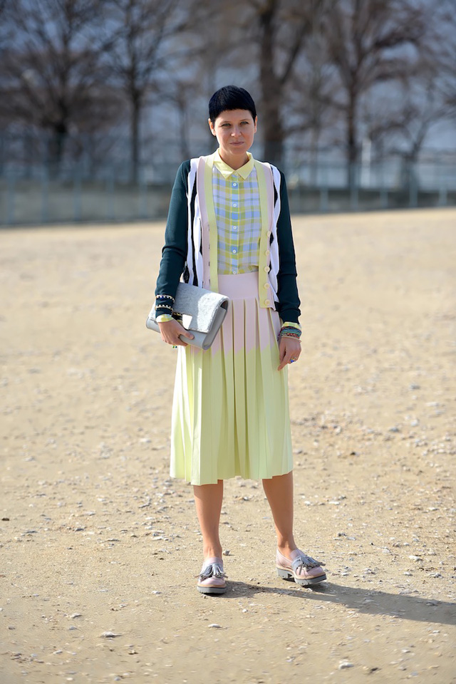 Неделя моды в Париже A/W 2014: street style. Часть IV (фото 4)