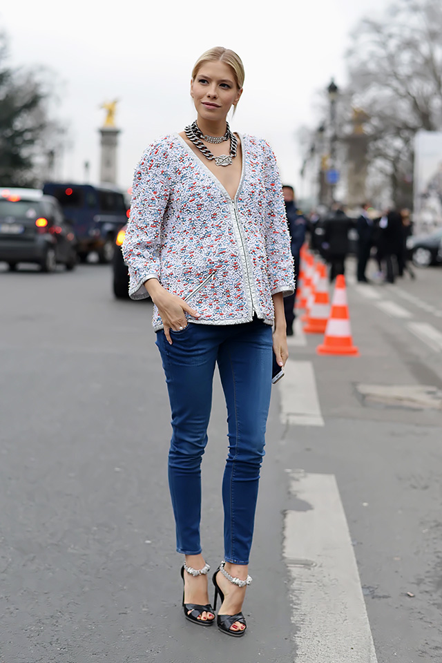 Неделя высокой моды в Париже: street style. День 2 (фото 17)