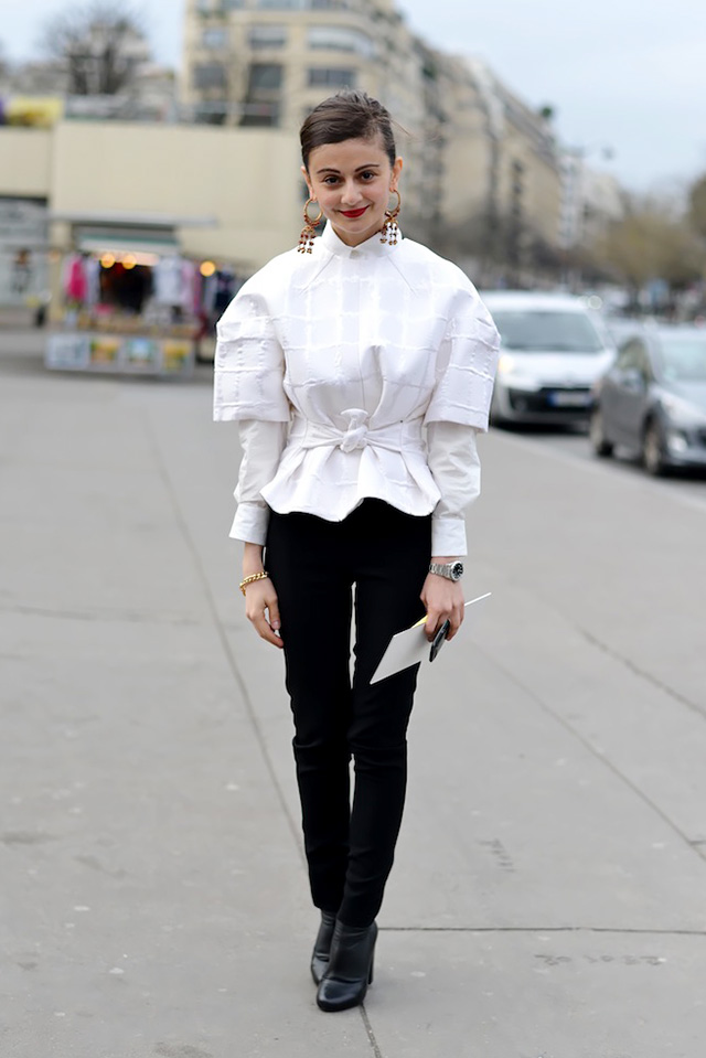 Неделя высокой моды в Париже: street style. День 3 (фото 4)