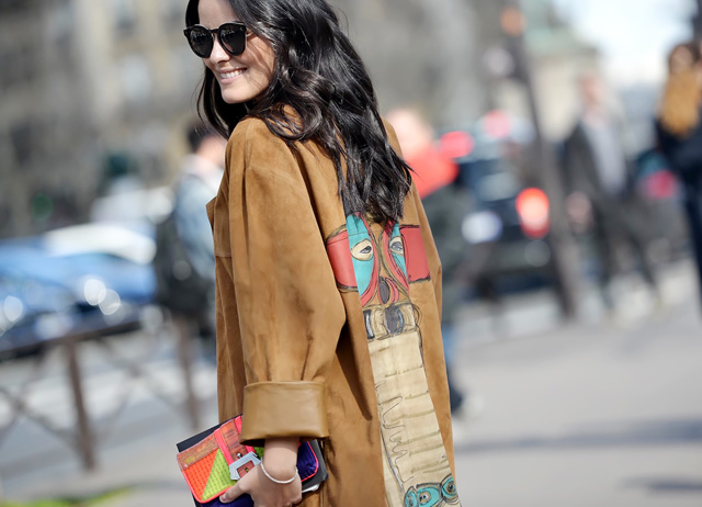 Неделя моды в Париже A/W 2014: street style. Часть VIII (фото 17)