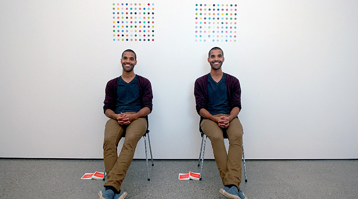 Дэмиен Херст. Мэриан и Джулиан, 1992 14 Rooms – перформансы Марины Абрамович и Дэмиена Херста на Art Basel (фото 5)