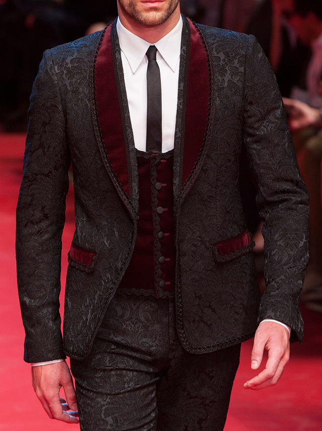 Неделя мужской моды в Милане: Dolce & Gabbana, весна-лето 2015 (фото 1)