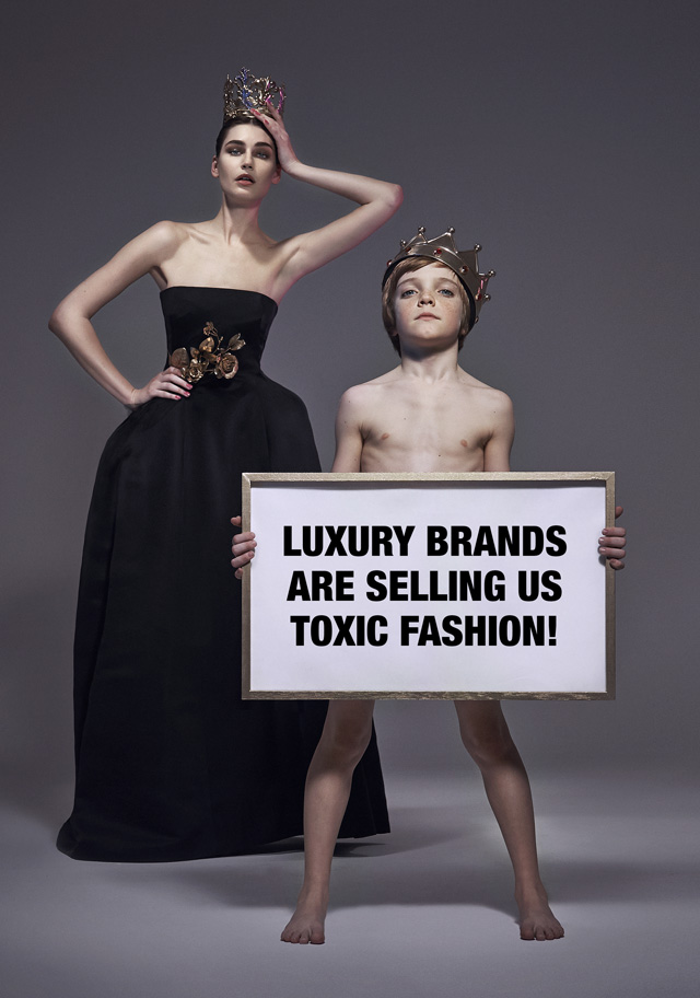 Greenpeace борется с химикатами в одежде крупных брендов (фото 1)