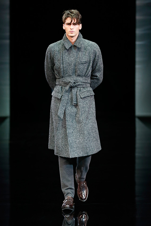 Неделя мужской моды в Милане: показ Giorgio Armani, осень-зима 2014 (фото 7)