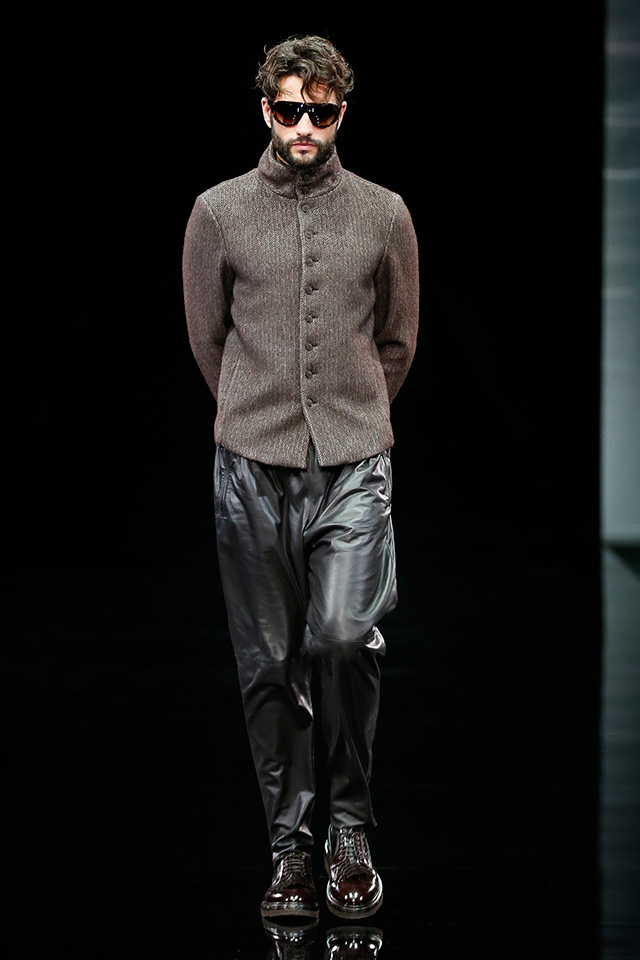 Неделя мужской моды в Милане: показ Giorgio Armani, осень-зима 2014 (фото 5)