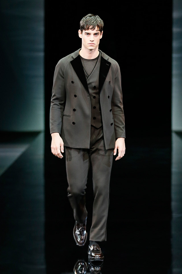 Неделя мужской моды в Милане: показ Giorgio Armani, осень-зима 2014 (фото 2)