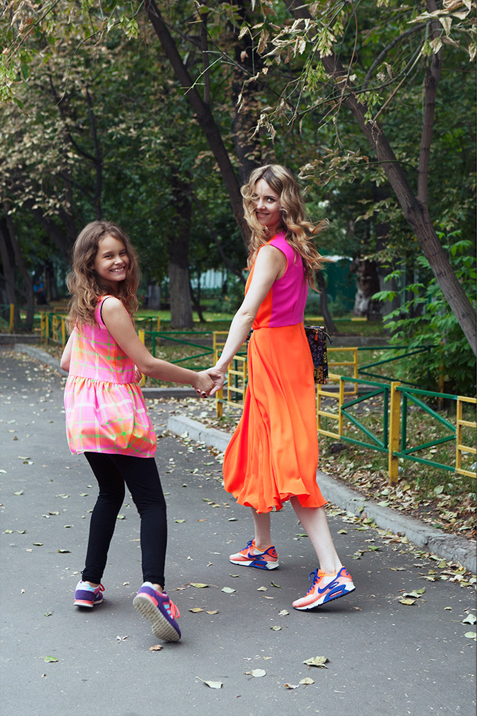 Look of the Week Aizel 24/7: Катя Мухина с дочкой Машей (фото 5)