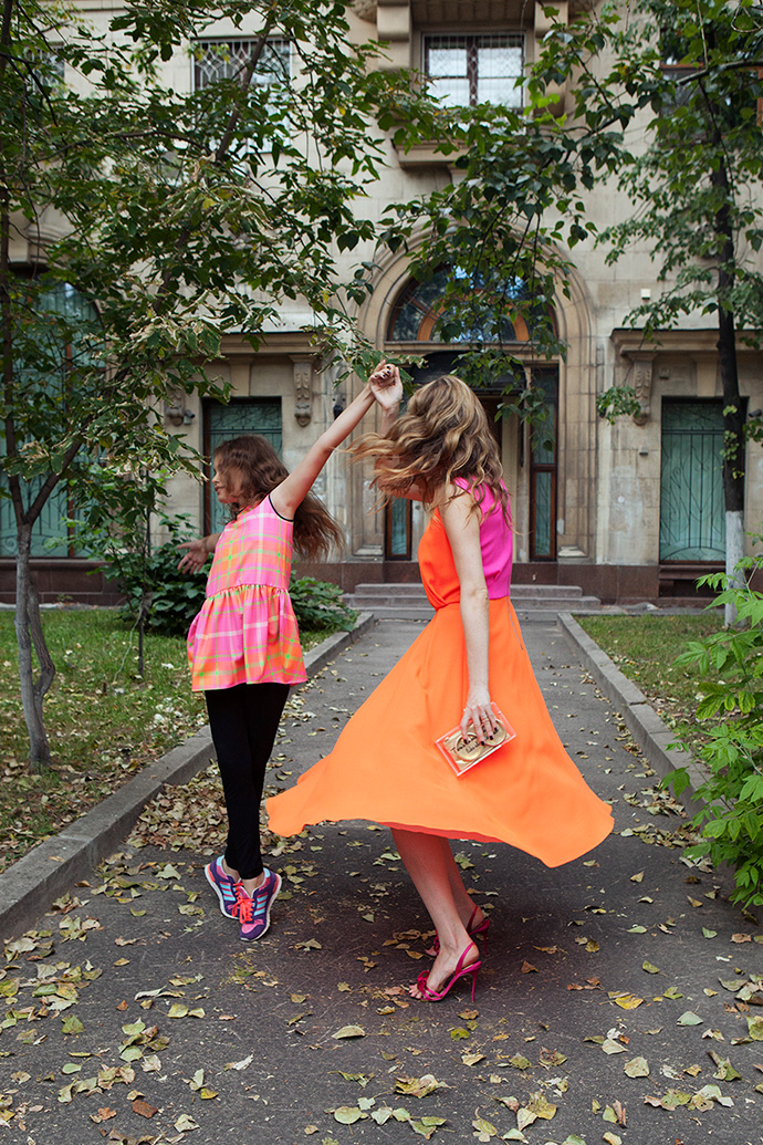 Look of the Week Aizel 24/7: Катя Мухина с дочкой Машей (фото 4)