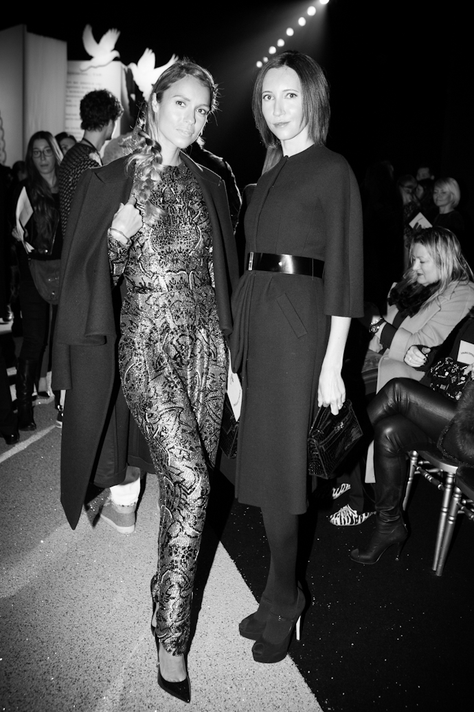 Гости показа Ulyana Sergeenko в Париже (фото 21)