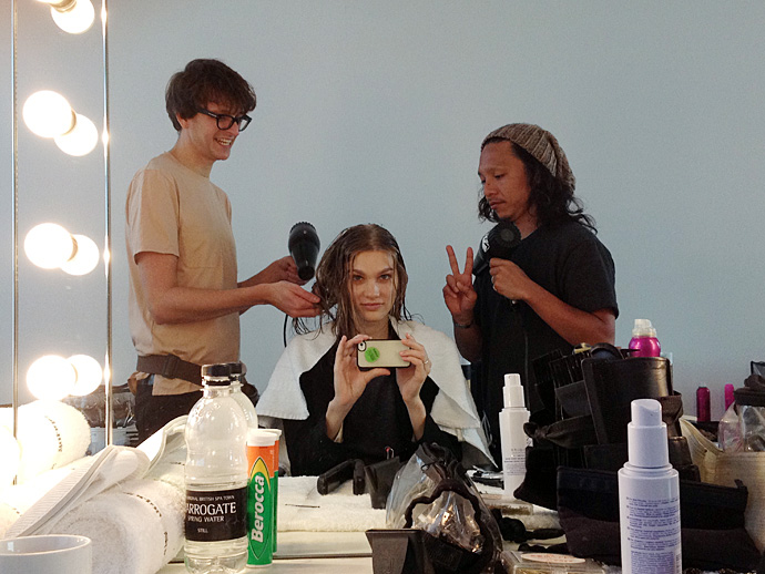 Модель Ира Николаева о съемке кампании Proenza Schouler (фото 1)