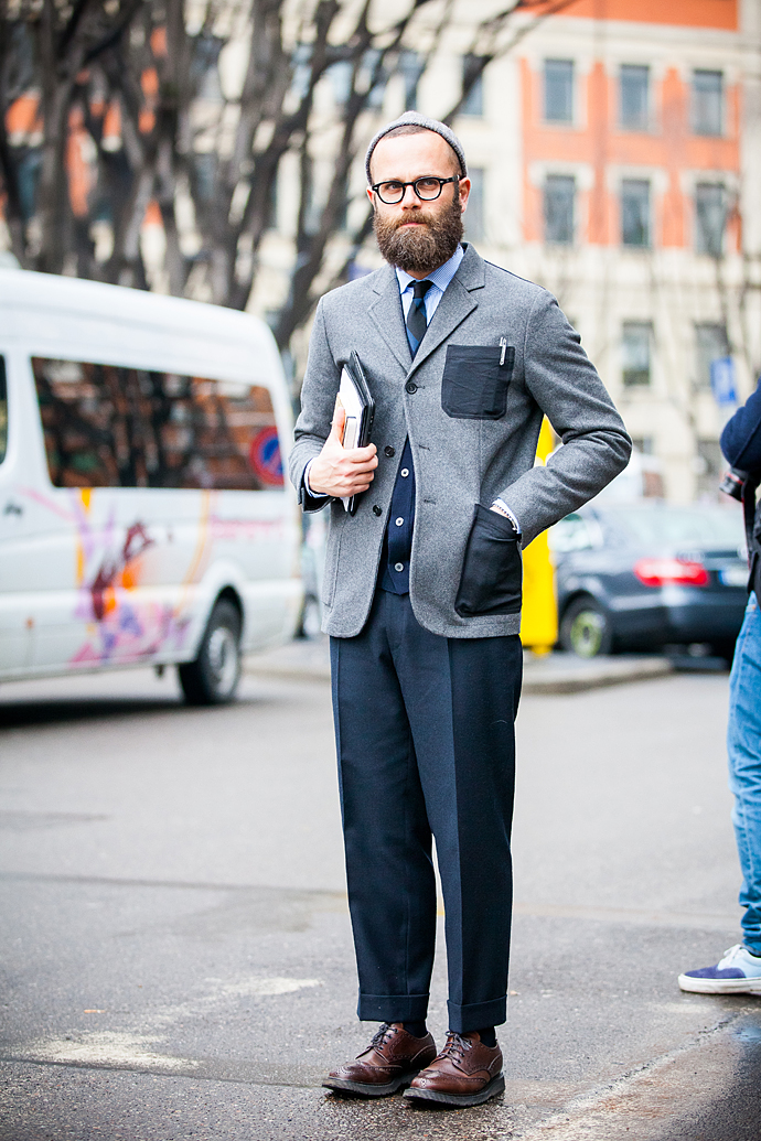 Streetstyle из Милана. Часть IV (фото 14)