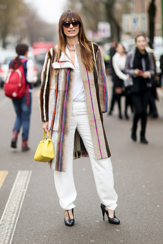 Неделя моды в Милане A/W 2014: street style. Часть II (фото 3)