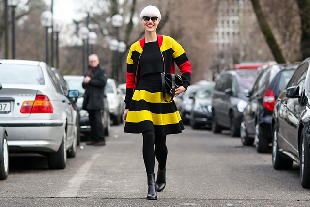 Неделя моды в Милане A/W 2014: street style. Часть II (фото 7)