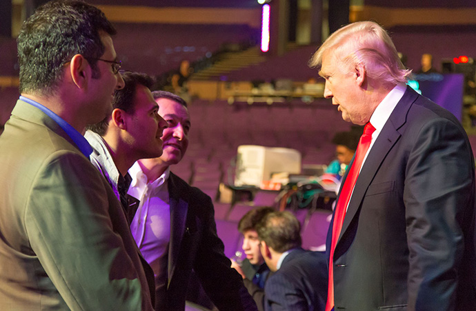 Трамп и Агаларовы объявили о сотрудничестве (фото 1)