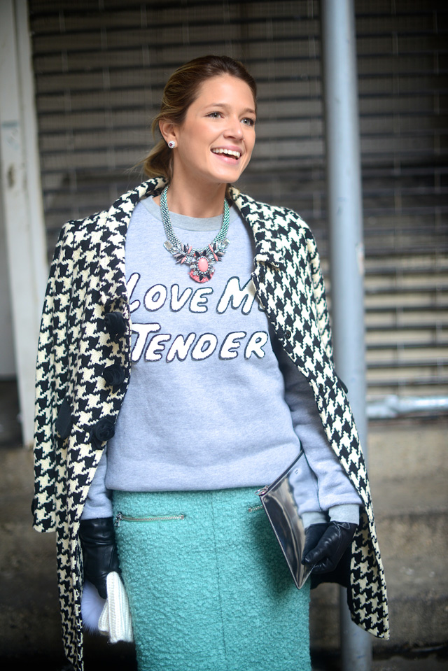 Неделя моды в Нью-Йорке AW14: street style. Часть IV (фото 15)