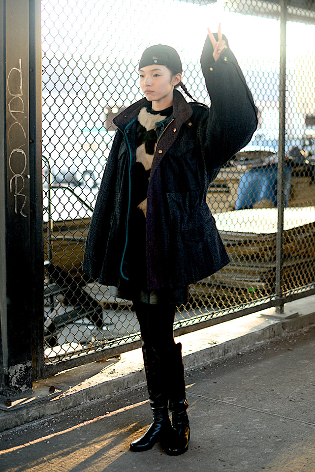 Неделя моды в Нью-Йорке AW14: street style. Часть VI (фото 14)