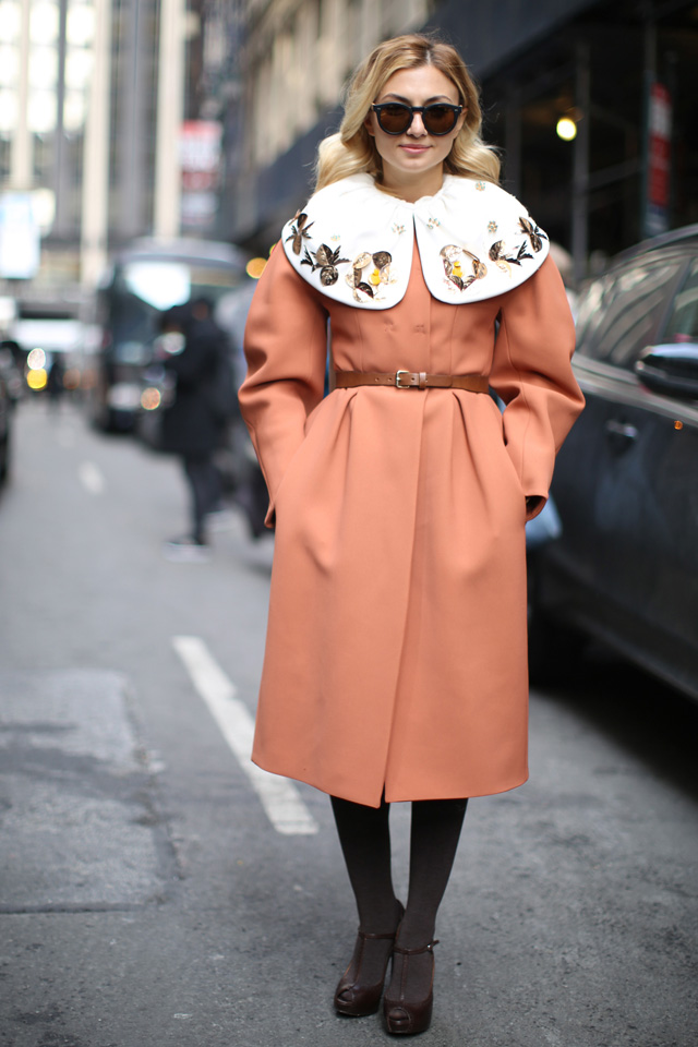 Неделя моды в Нью-Йорке AW14: street style. Часть IV (фото 7)