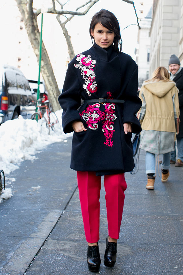 Неделя моды в Нью-Йорке AW14: street style. Часть V (фото 1)