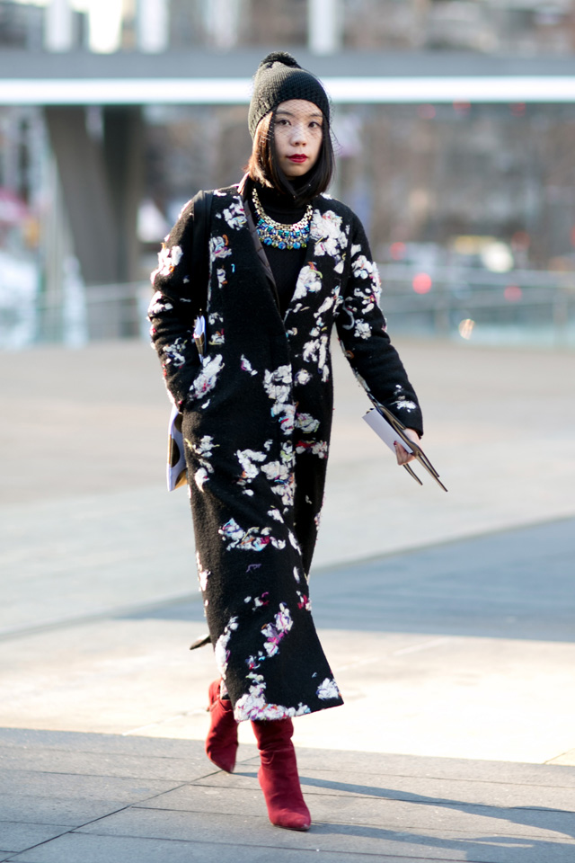 Неделя моды в Нью-Йорке AW14: street style. Часть VI (фото 19)