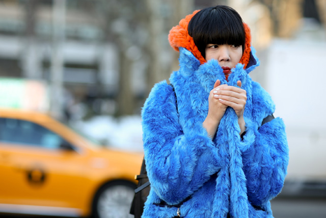 Неделя моды в Нью-Йорке AW14: street style. Часть VI (фото 7)