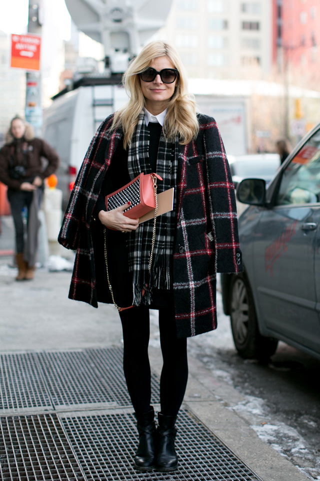 Неделя моды в Нью-Йорке AW14: street style. Часть VII (фото 12)